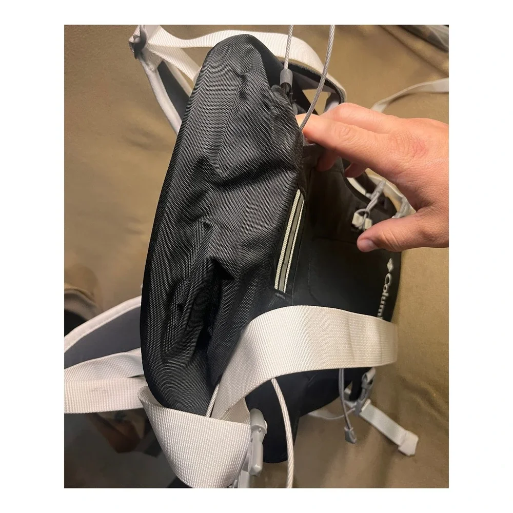 Columbia Bugaboo Ranger 11L Backpack Black White Technical Hiking Daypack